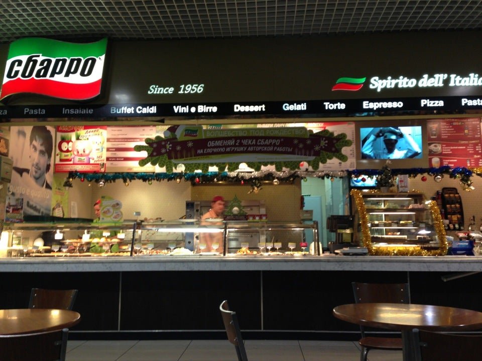 Пицца sbarro в москве