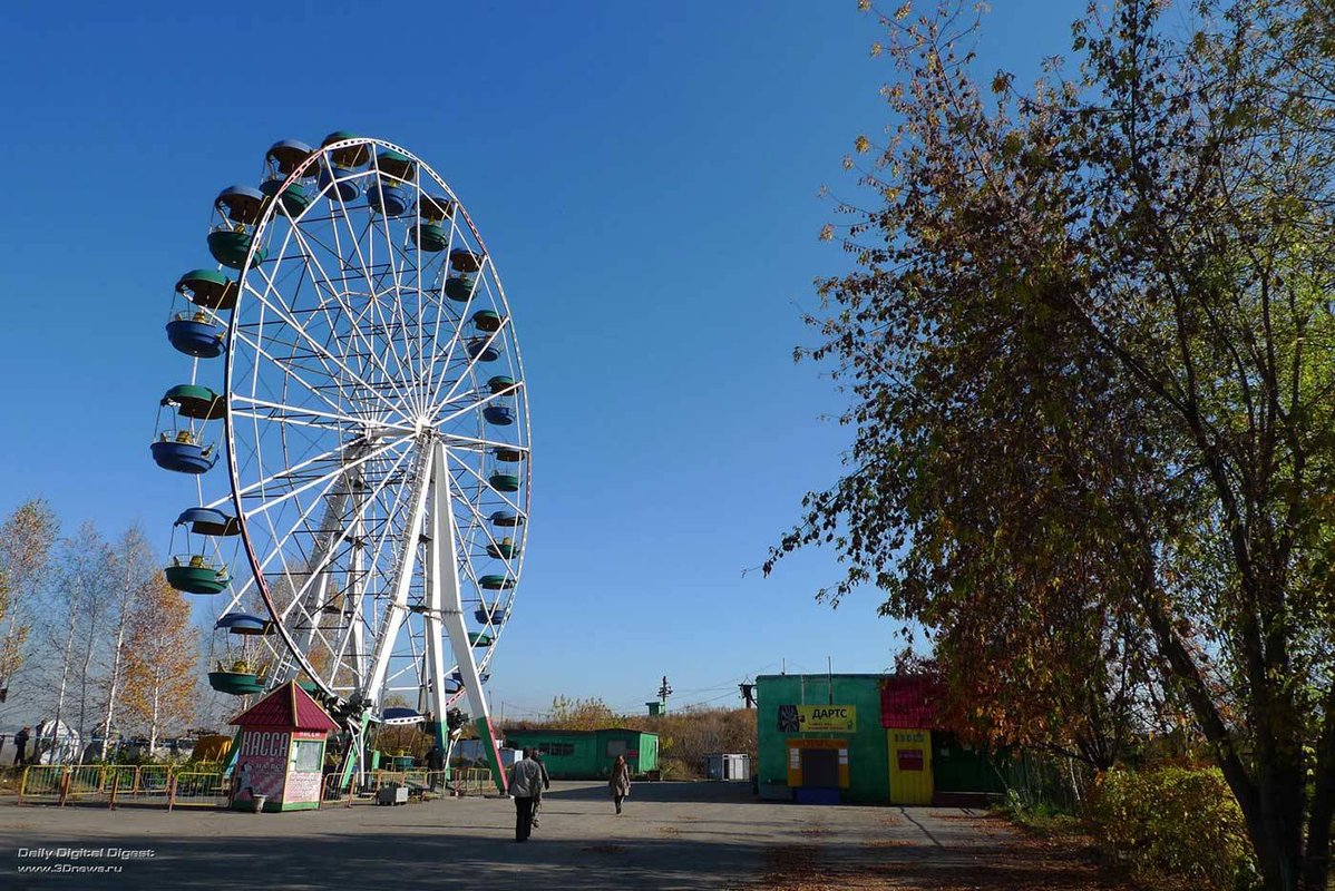 Колесо обозрения в великом новгороде фото