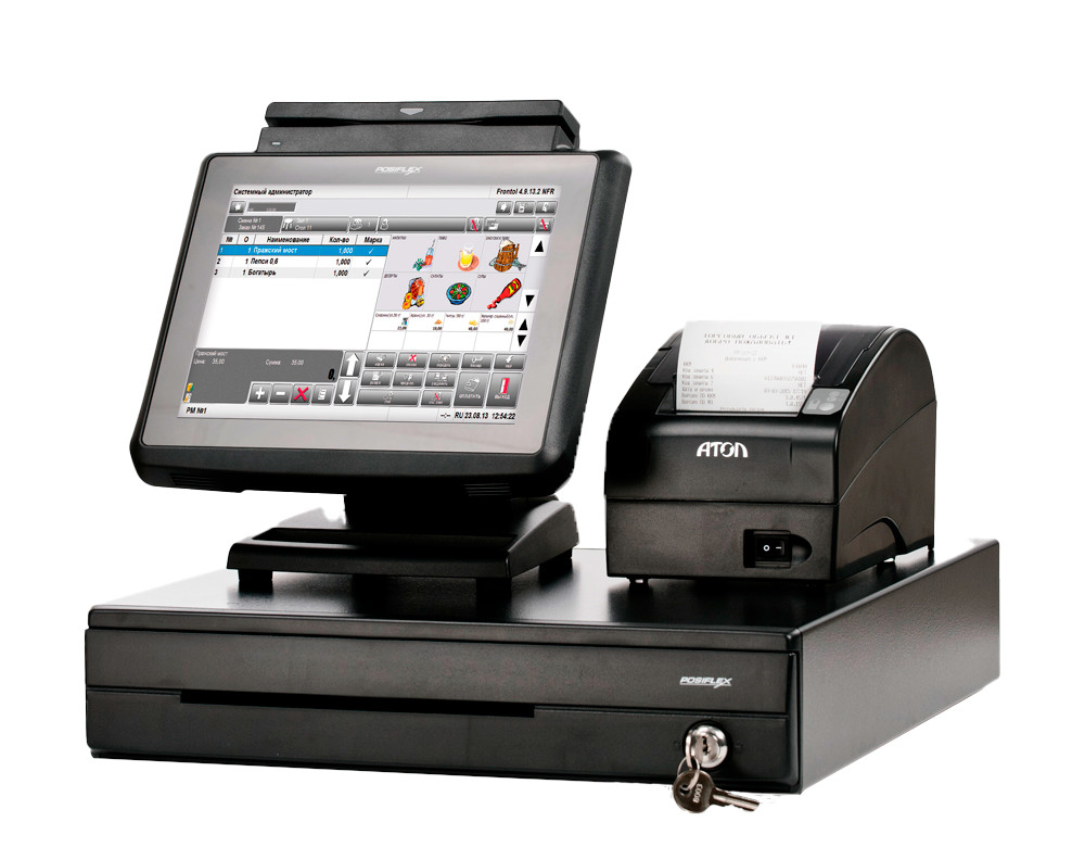 Терминал для торговли. Кассовый аппарат POS Атол. Posiflex KS 7215g. POS-система Атол Ритейл 54 Pro. POS-система Атол супермаркет 10".