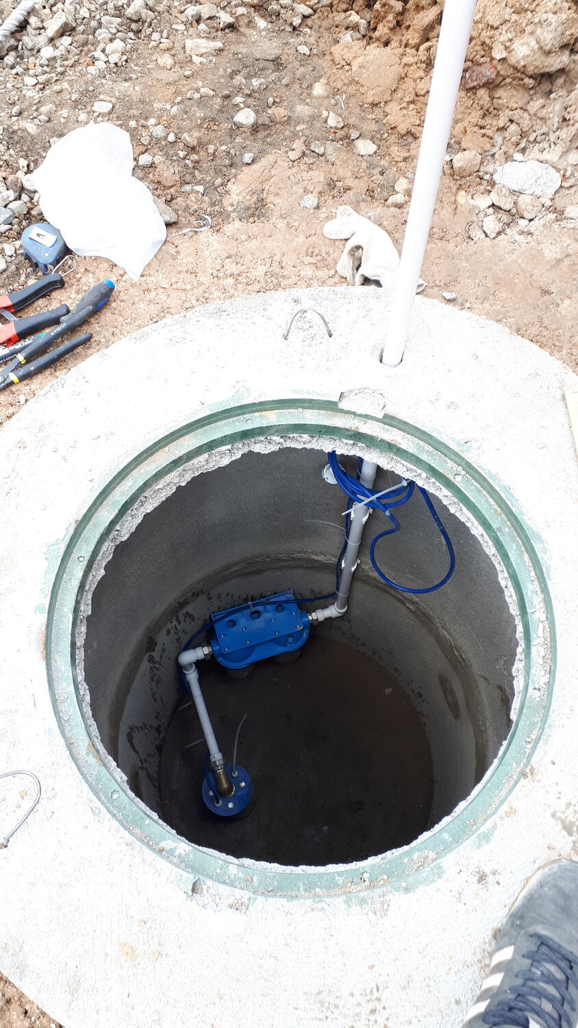 Вентиляция в кессоне скважины