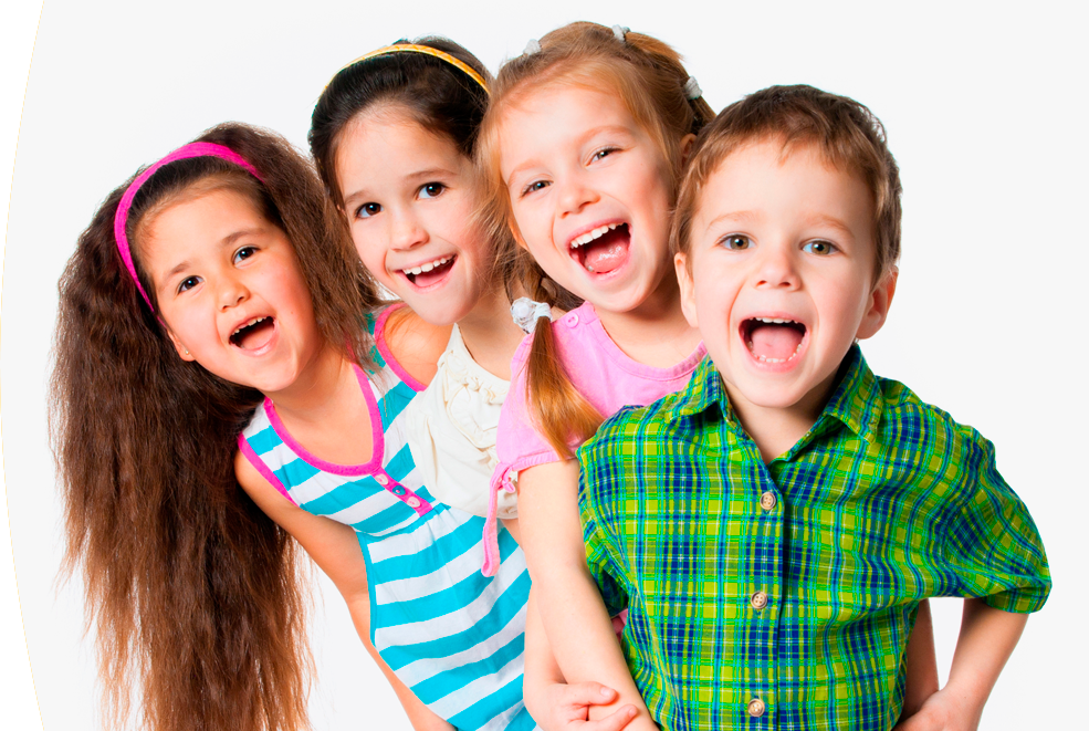 Фото счастливых детей в детском саду