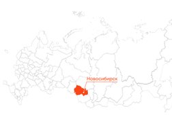 Новосибирск гостиницы карта