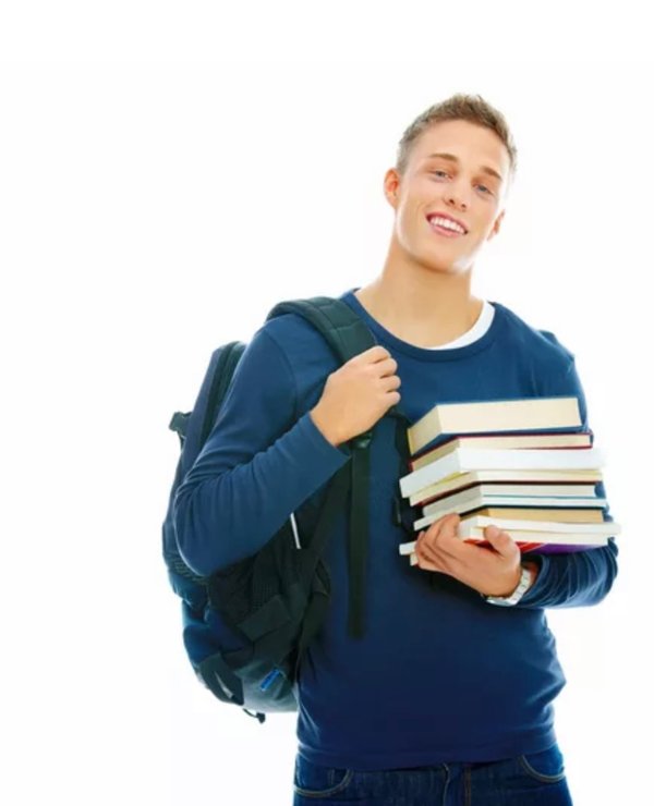 худой студент