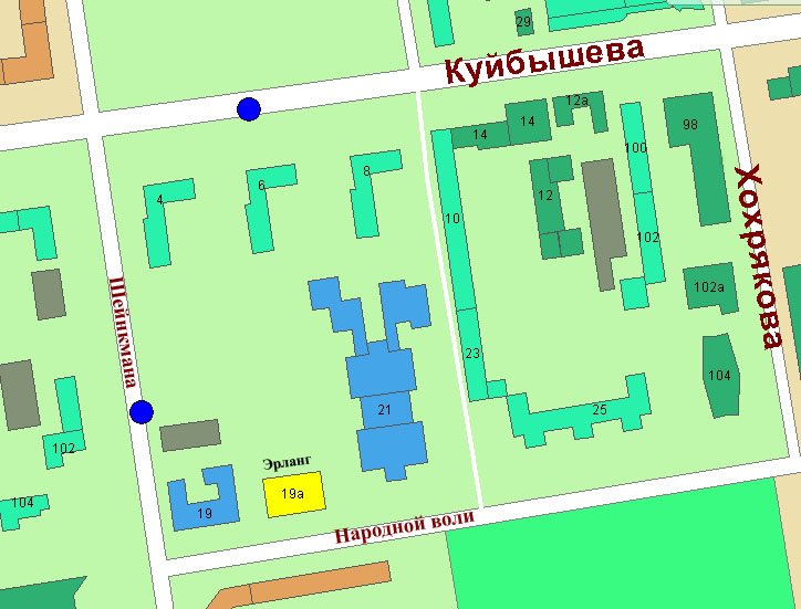 Школа 65 екатеринбург карта