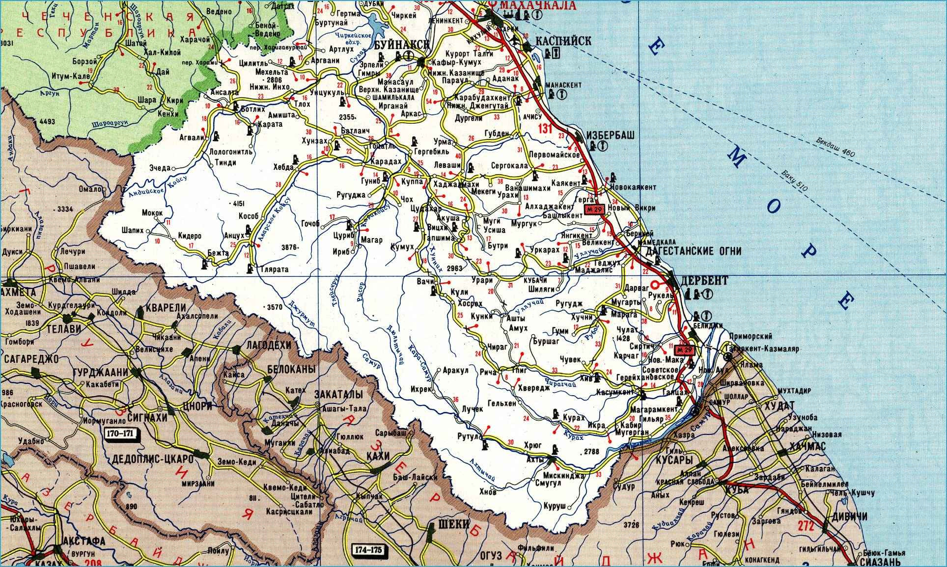 Карта махачкалы со спутника в реальном времени