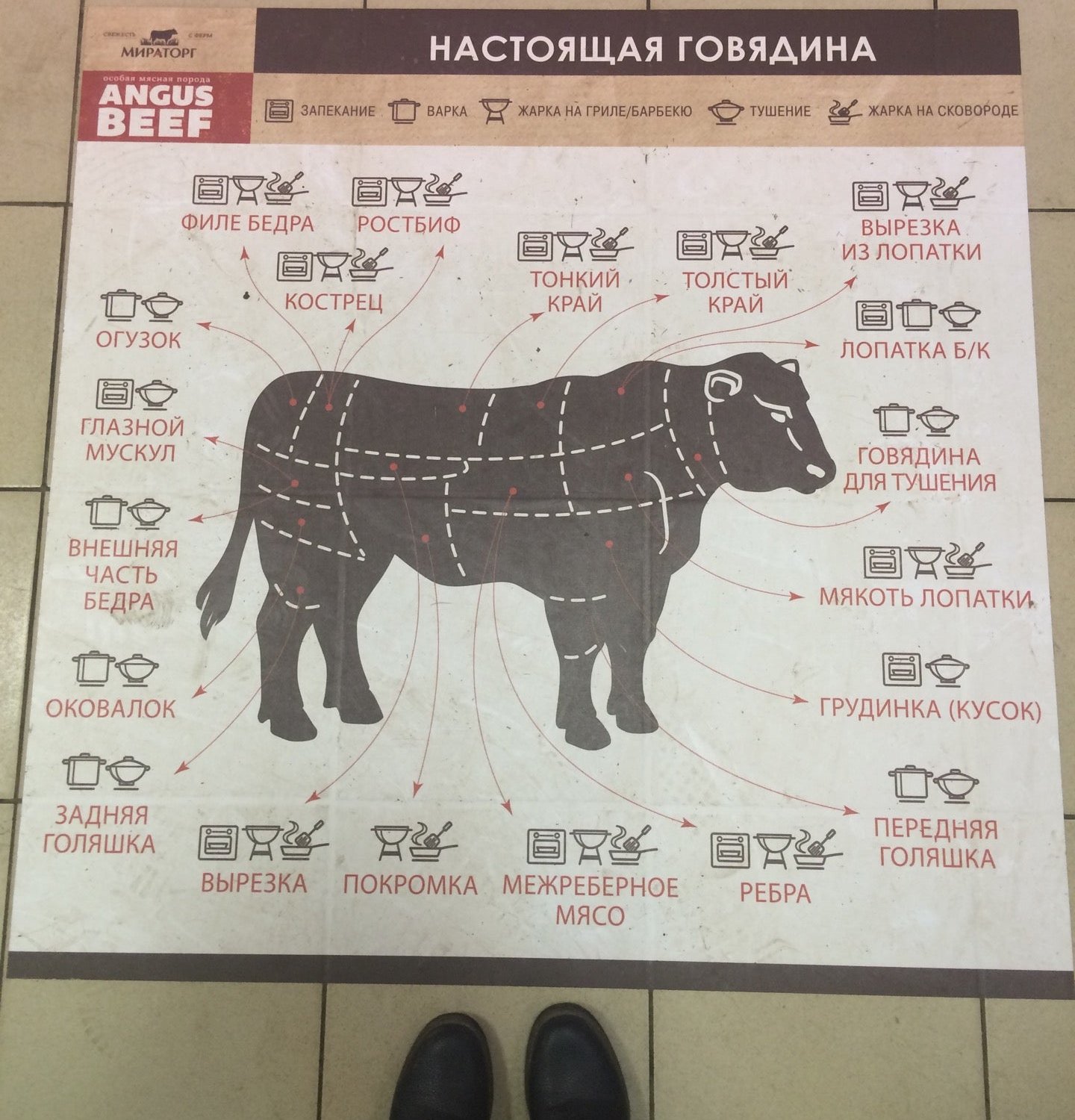 Магазины мираторг в москве карта магазинов
