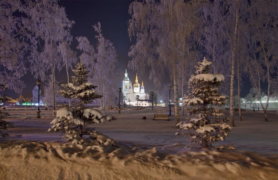 Софийско Успенский собор зимой