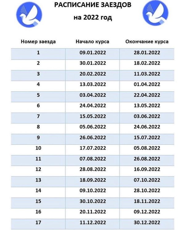 Расписание санаторная беговая