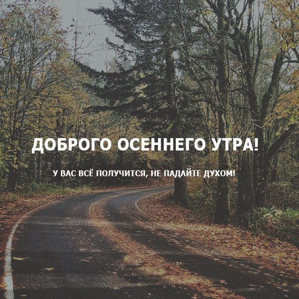 Утро хмурое но доброе картинки с надписями