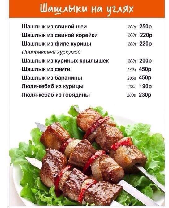 Бизнес план шашлычной с расчетами