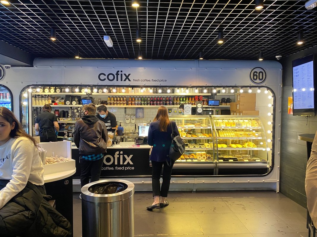 Cofix площадь киевского вокзала 2 москва фото Кофикс вакансии