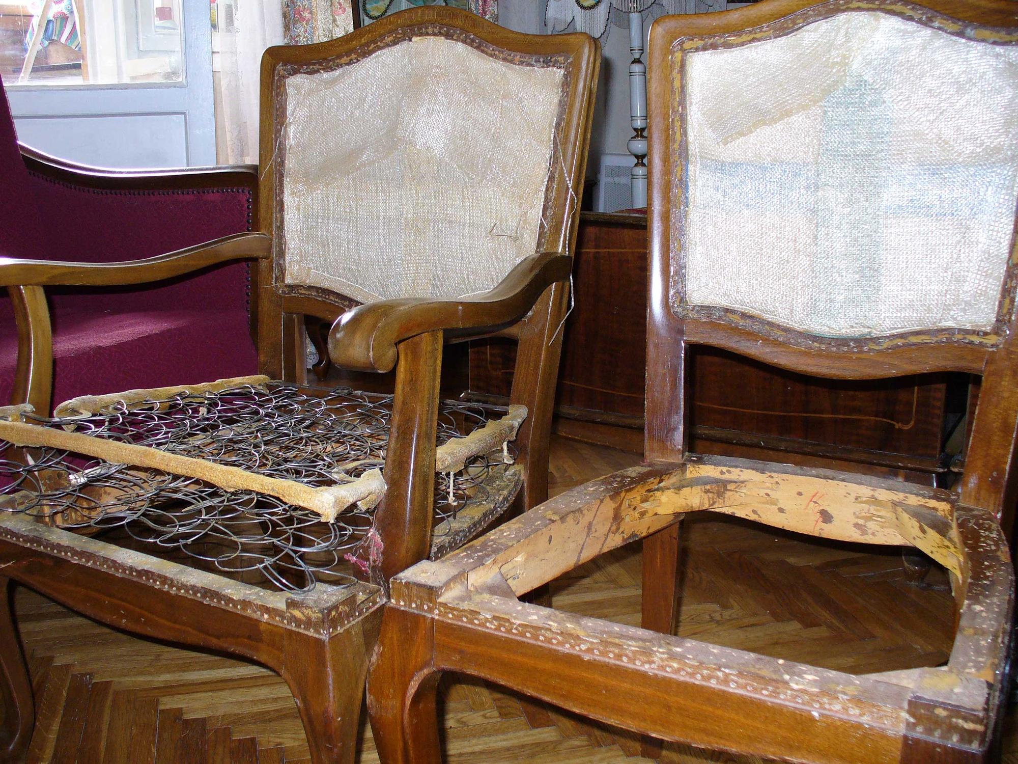 реставрация кресла своими руками в домашних условиях