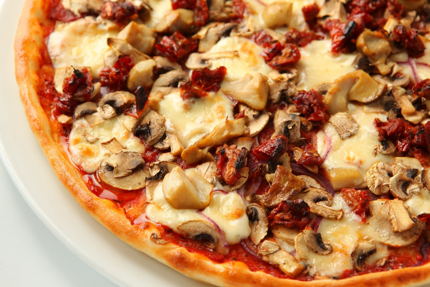 пицца с шампиньонами рецепт с фото пошагово грибная фото 75
