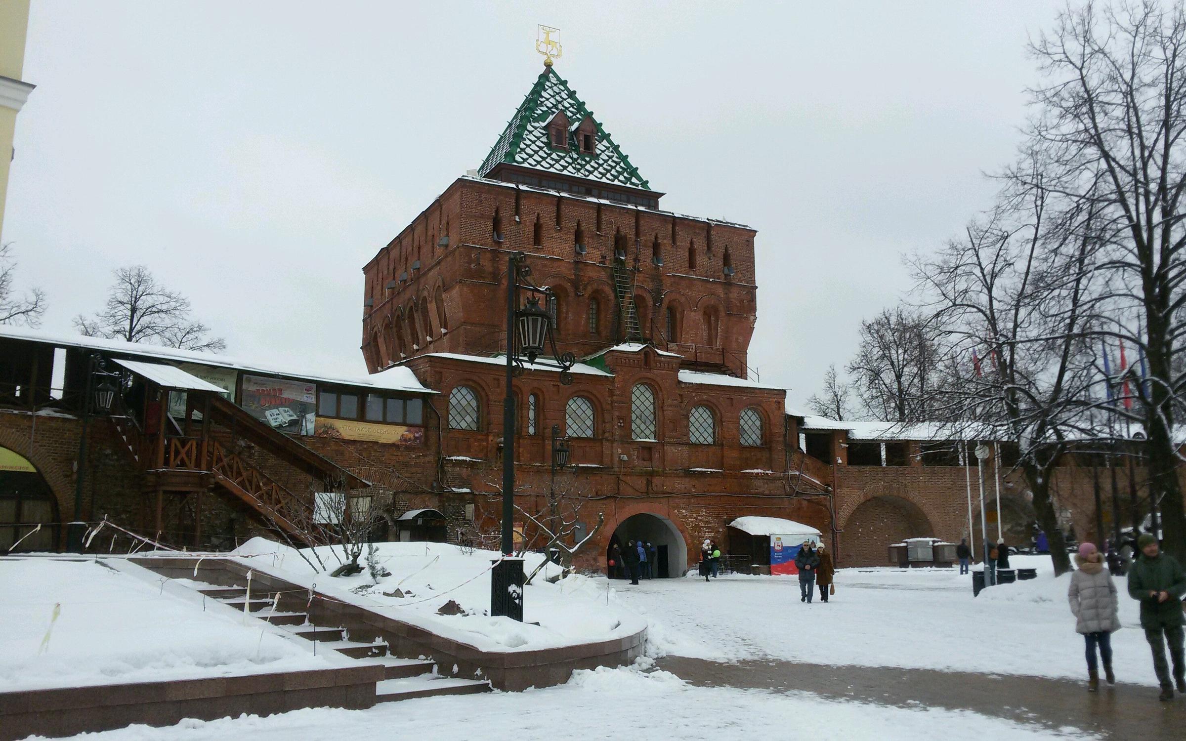 дмитриевская башня в нижнем новгороде