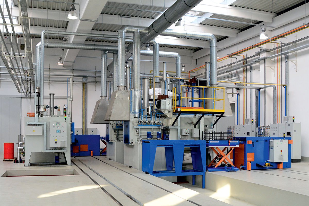 конвейерные печи для термообработки. завод на сетуни вилс. автоматическая линия термообработки eisenmann.