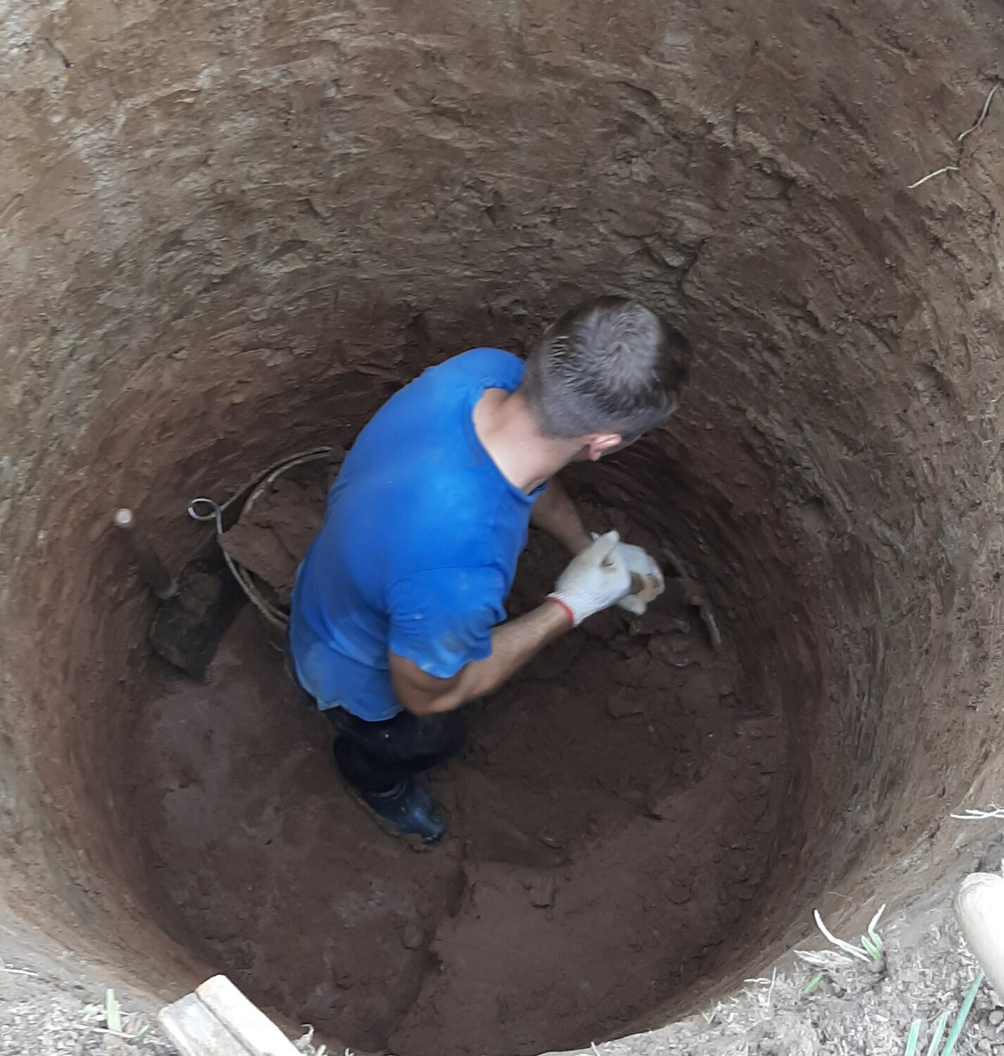 Выкопали колодец что делать дальше